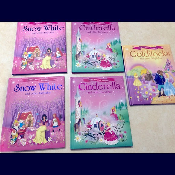 Disney hardcover fairy tale books